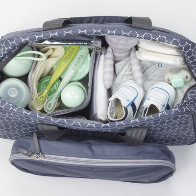 Bolso cambiador Gen&egrave;ve ardoise