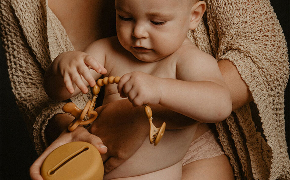 Silikon-Schnullerhalter Colour Essence