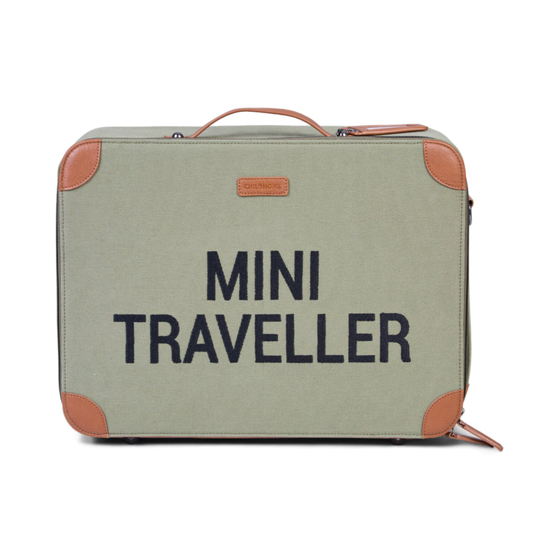 Mini Traveller Valise Enfant - Toile - Kaki