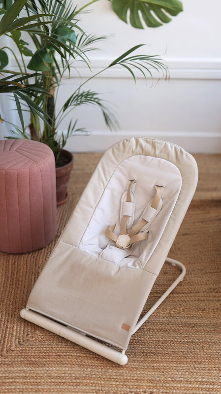 Eazy Relax baby bouncer greige