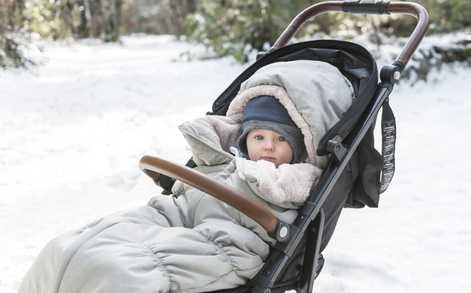 Footmuff 6-24m heather grey