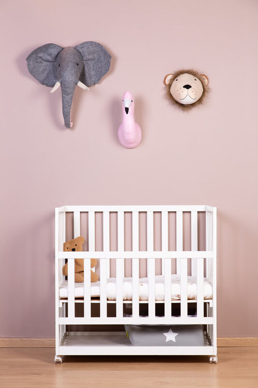 Animal Head Elephant - Felt - Wall Decoration