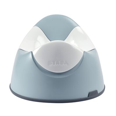 Ergonomic potty green blue