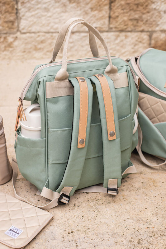 Wellington changing bag sage green