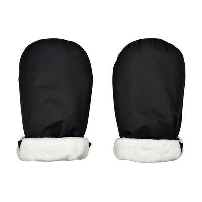 Mittens for stroller black