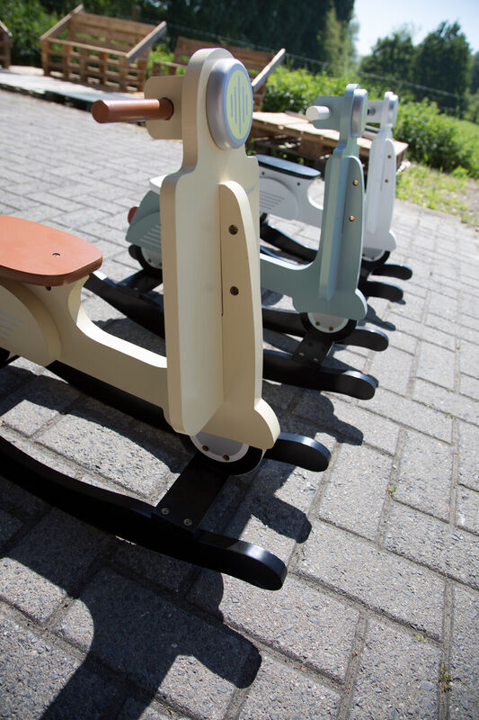 Rocking Scooter - MDF - Cream
