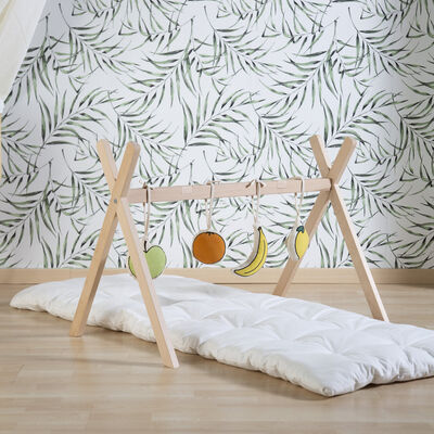 Tipi Stand For Moses Basket + Baby Gym - Wood - Natural