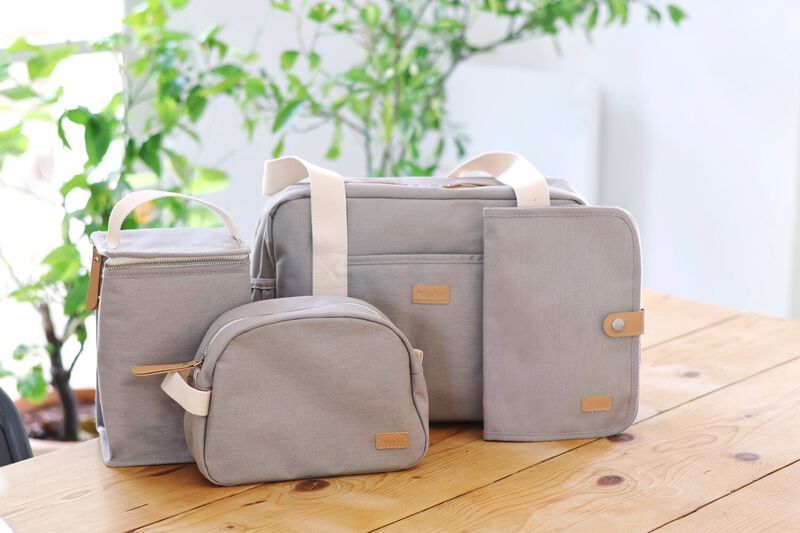 Pochette repas isotherme pearl grey