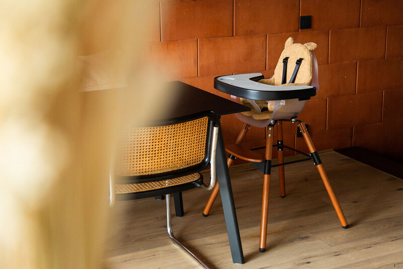 Evolu Coussin Pour Chaise Haute - Polyester - Teddy Brun