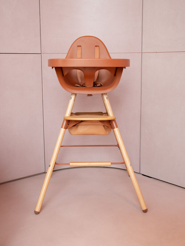 Evolu Extra Set Lange Beine + Fu&szlig;st&uuml;tze - Holz - Rost