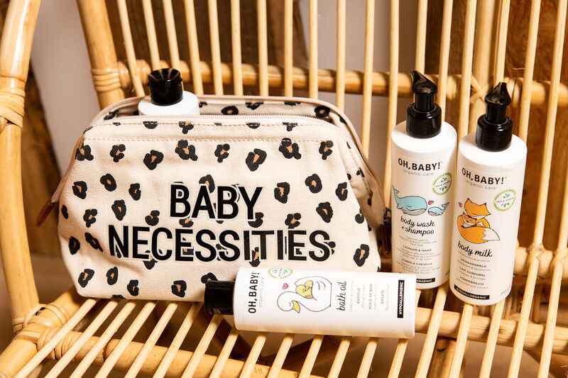 Baby Necessities Toiletry Bag - Leopard