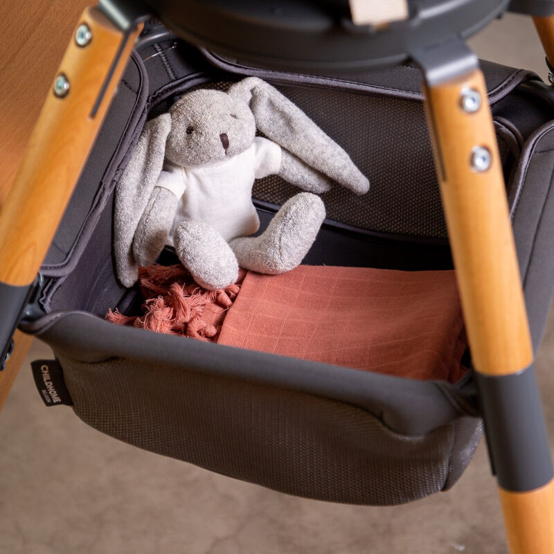 Evolu Korb Sandwich Mesh Anthrazit