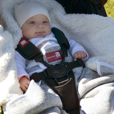 Babynomade&reg; heather grey 0-6m