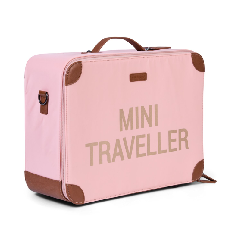 Mini Traveller Kids Suitcase - Pink Copper