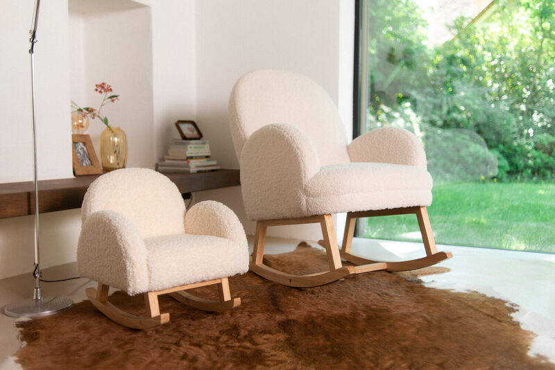 Rocking Chair - Teddy - Off White