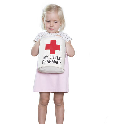 My Little Pharmacy Sac De M&eacute;decine - Ecru Noir