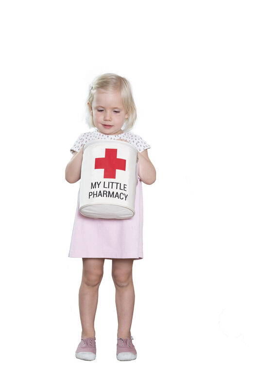 My Little Pharmacy Medizintasche - Cremefarben Schwarz