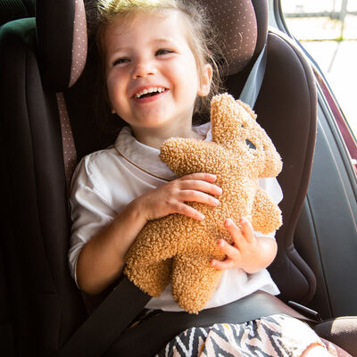 Seatbelt Cushion - Teddy Brown