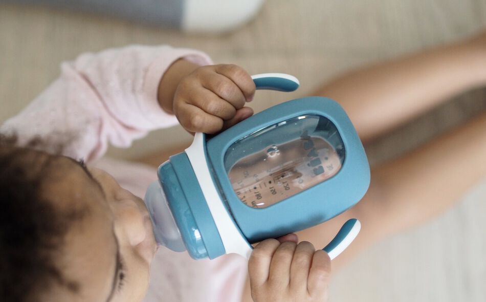 Training Bottle 210ml windy blue