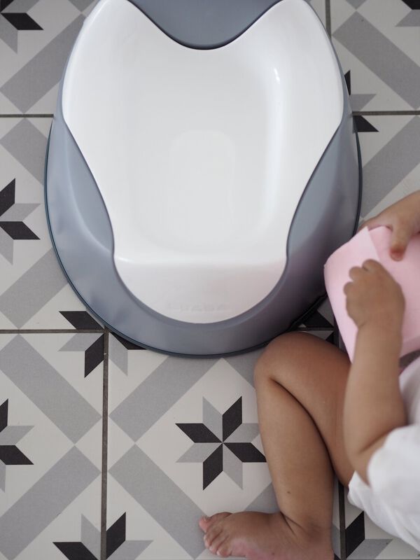 Ergonomic potty light mist