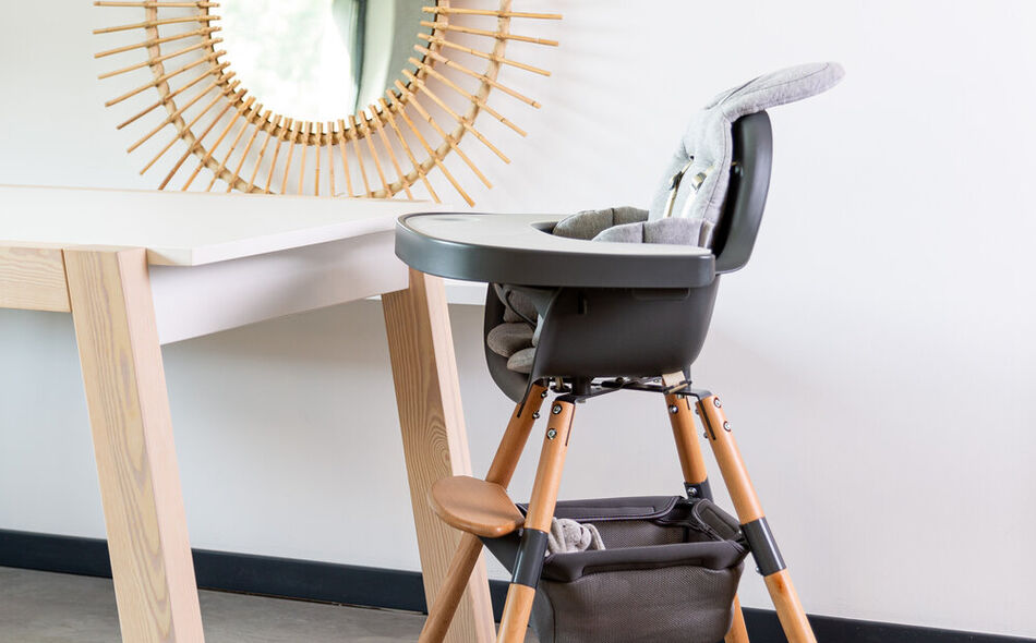 Evolu Korb Sandwich Mesh Anthrazit