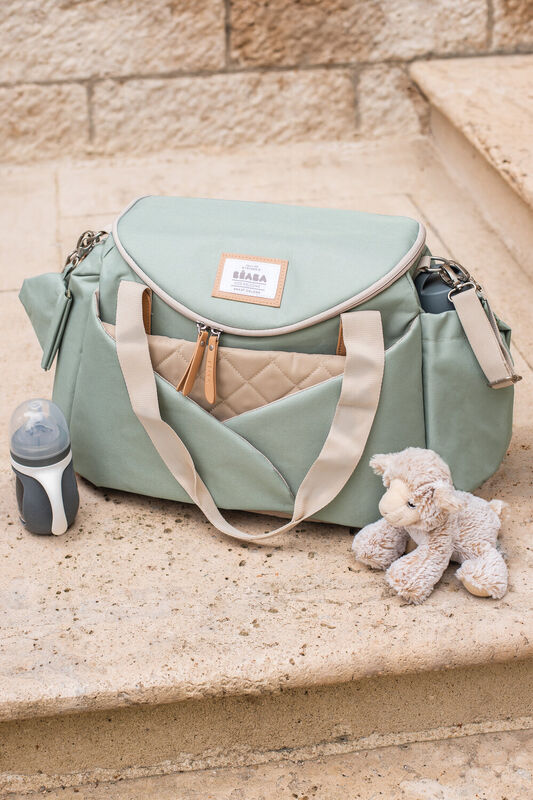 Sydney changing bag sage green