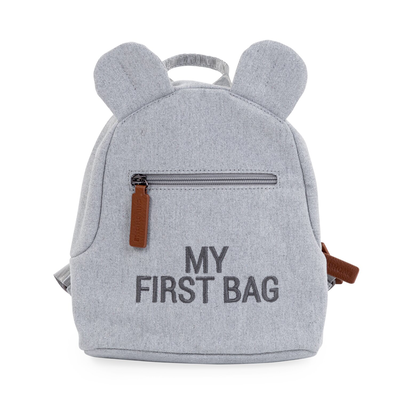 My First Bag Children's Backpack - Canvas - Grey