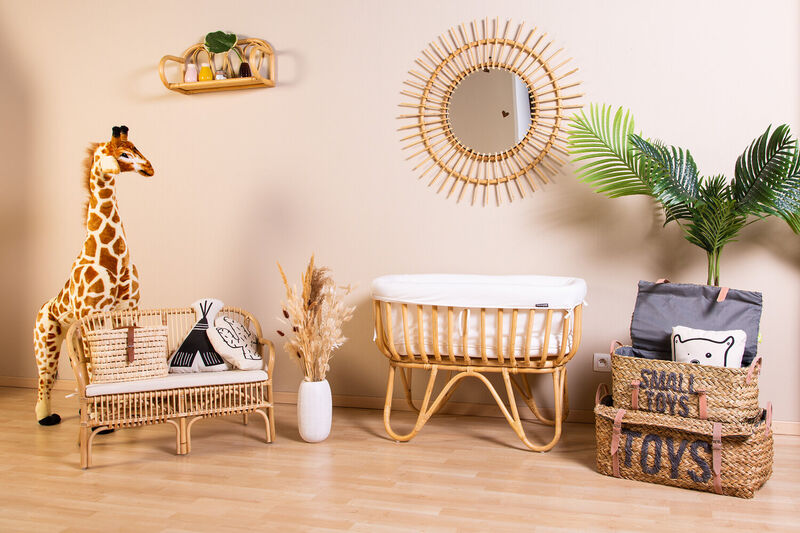 Rattan Wall Shelf