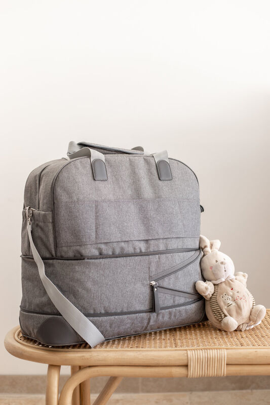 Amsterdam travel bag heather grey