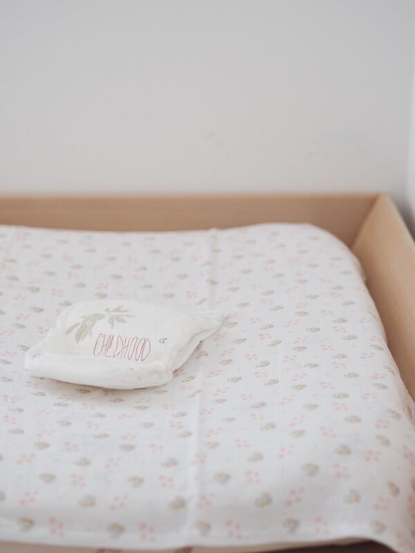 Lot de 3 langes en coton swans