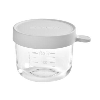 Glass portion jar 150 ml light mist