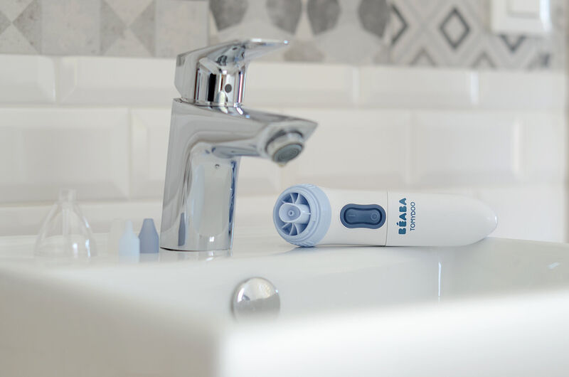 Mouche b&eacute;b&eacute; &eacute;lectrique Tomydoo blue