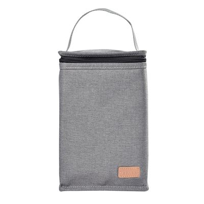 Insulated lunch pouch heather grey