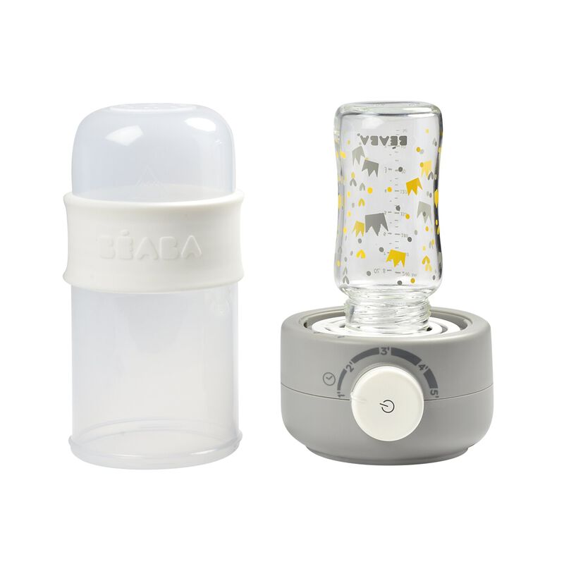 Babymilk Second baby bottle warmer grey
