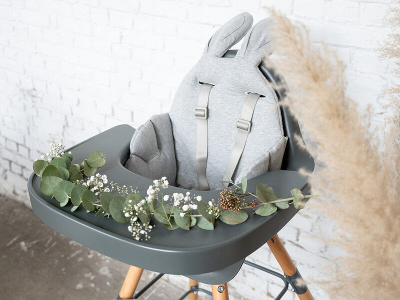 Evolu Tischplatte - Abs - Anthrazit + Silikon Unterlage