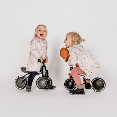 My First Bike Toddler Balance Bike - Metal - Grey