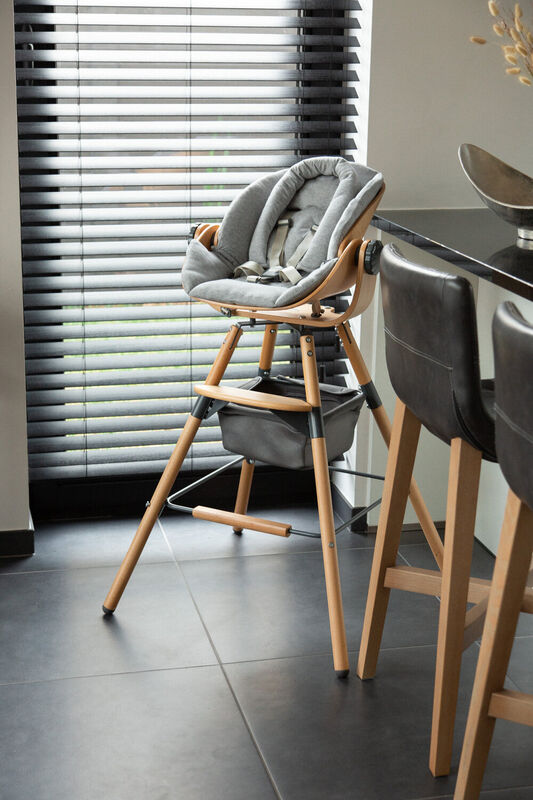 Evolu Korb Sandwich Mesh Anthrazit