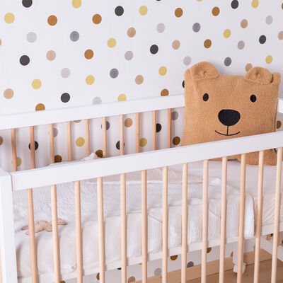 COT 97 - Baby bed - 120x60Cm - White Natural