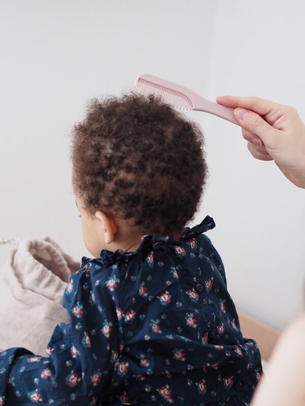 Peine y cepillo old pink