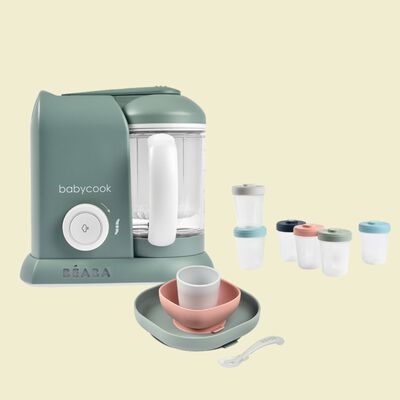 Pack Babycook Solo&reg; - My First Meals eucalyptus