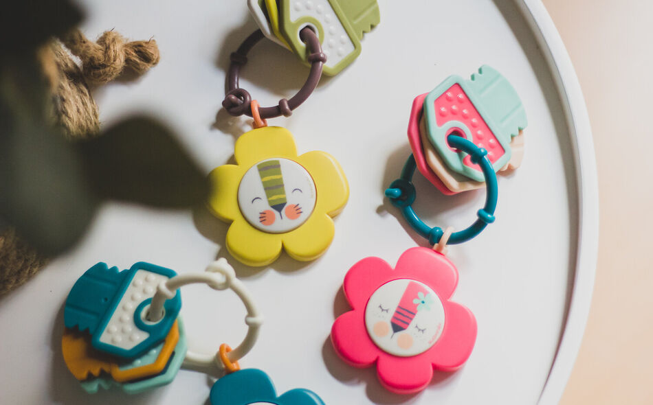 Anneau de dentition musical - couleur al&eacute;atoire