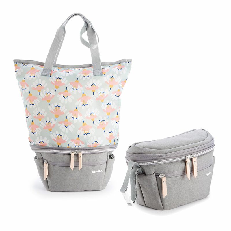 Pop-up stroller bag Biarritz heather grey