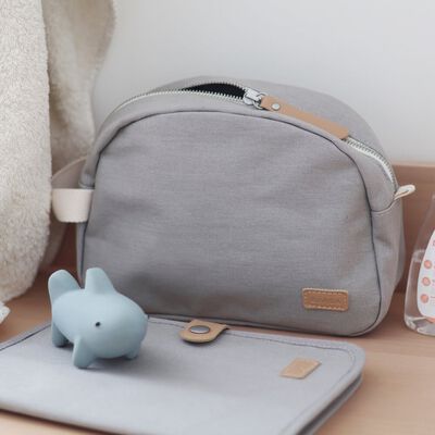Toiletry bag pearl grey