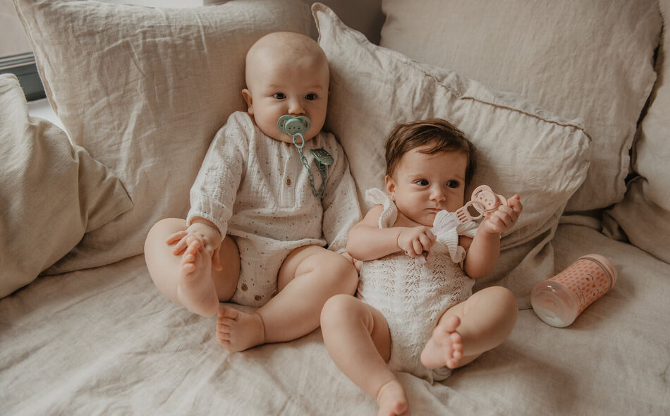 Attache-sucette cha&icirc;ne Bonhomia