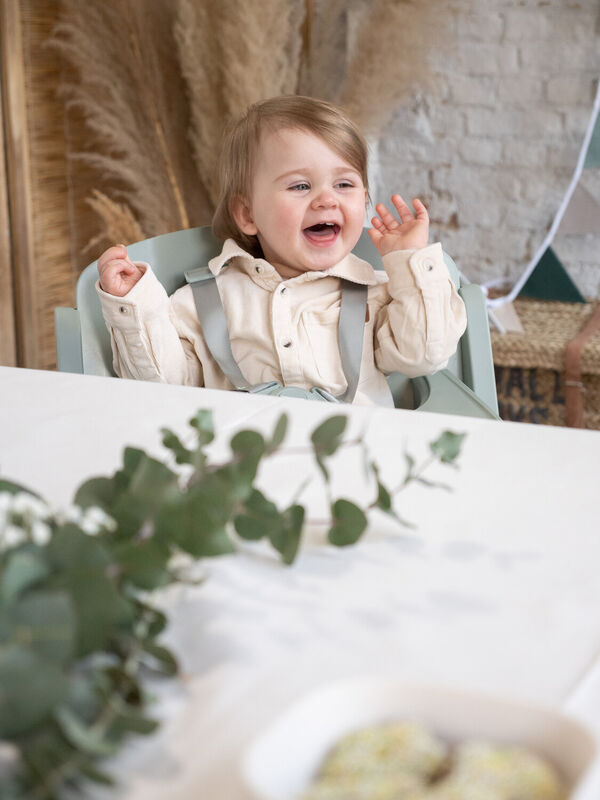 EVOSIT High Chair + Feeding Tray - Mint