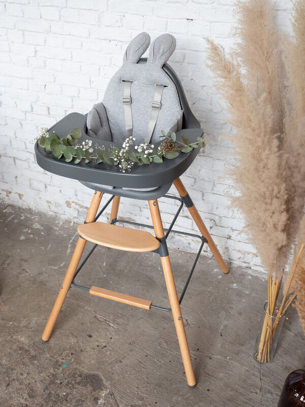 Evolu Tischplatte - Abs - Anthrazit + Silikon Unterlage