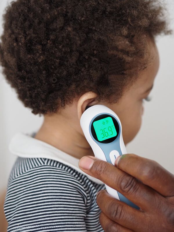 Thermospeed&reg; - ear and forehead infrared thermometer