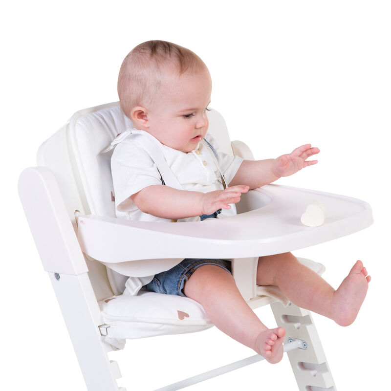 Evosit Hochstuhl Kissen - Jersey - Hearts