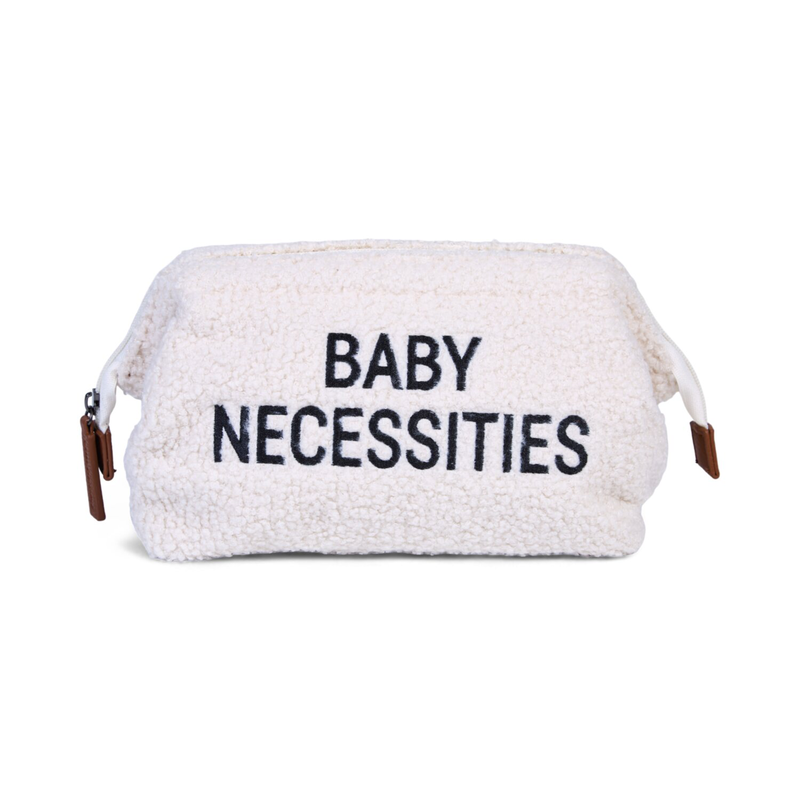 Baby Necessities Toiletry Bag - Teddy - Off White