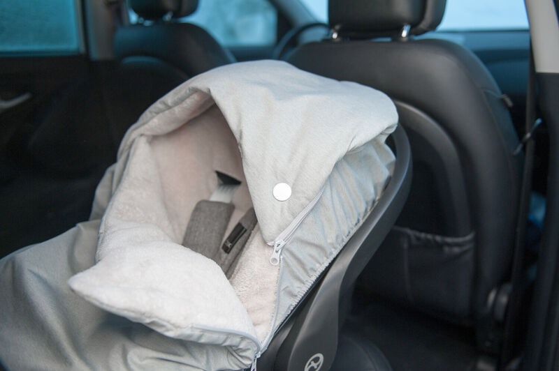 Chanceliere si&egrave;ge auto heather grey